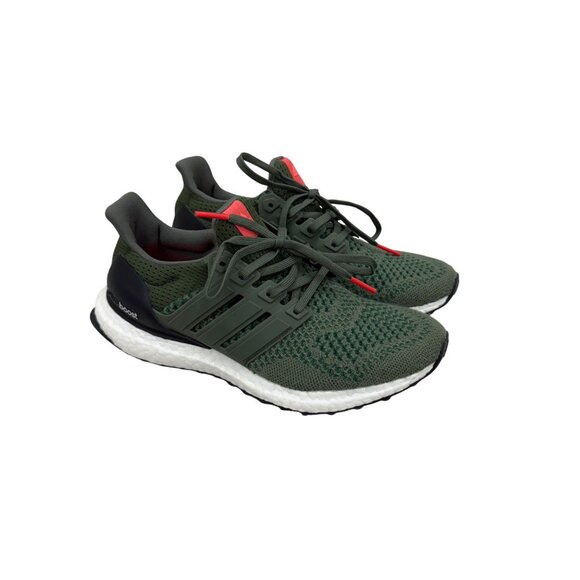 Adidas UltraBoost 1.0 Limited Olive Green Knit Sneakers Shoes AF5837 Mens size 6 - Picture 1 of 8
